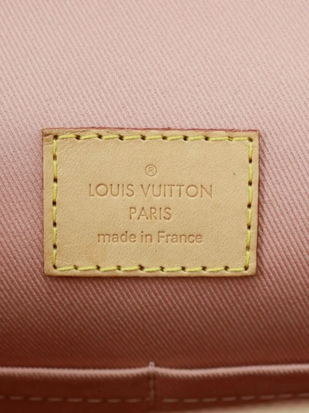 Louis Vuitton Cluny BB Monogram Canvas Crossbody Bag Brown